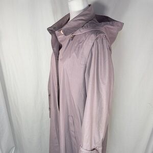 London Fog Women's Lavender Trench Coat